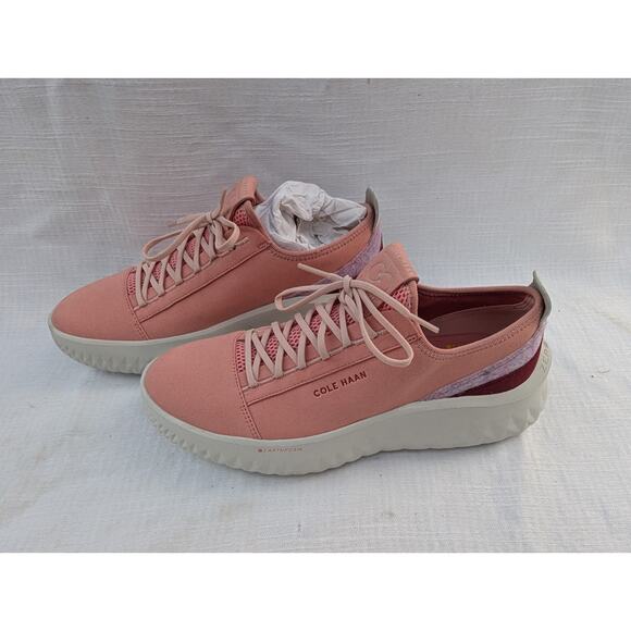 Cole Haan Womens Generation Zerogrand II Athletic Sneakers 9 Rosette Peach Whip - Picture 1 of 8